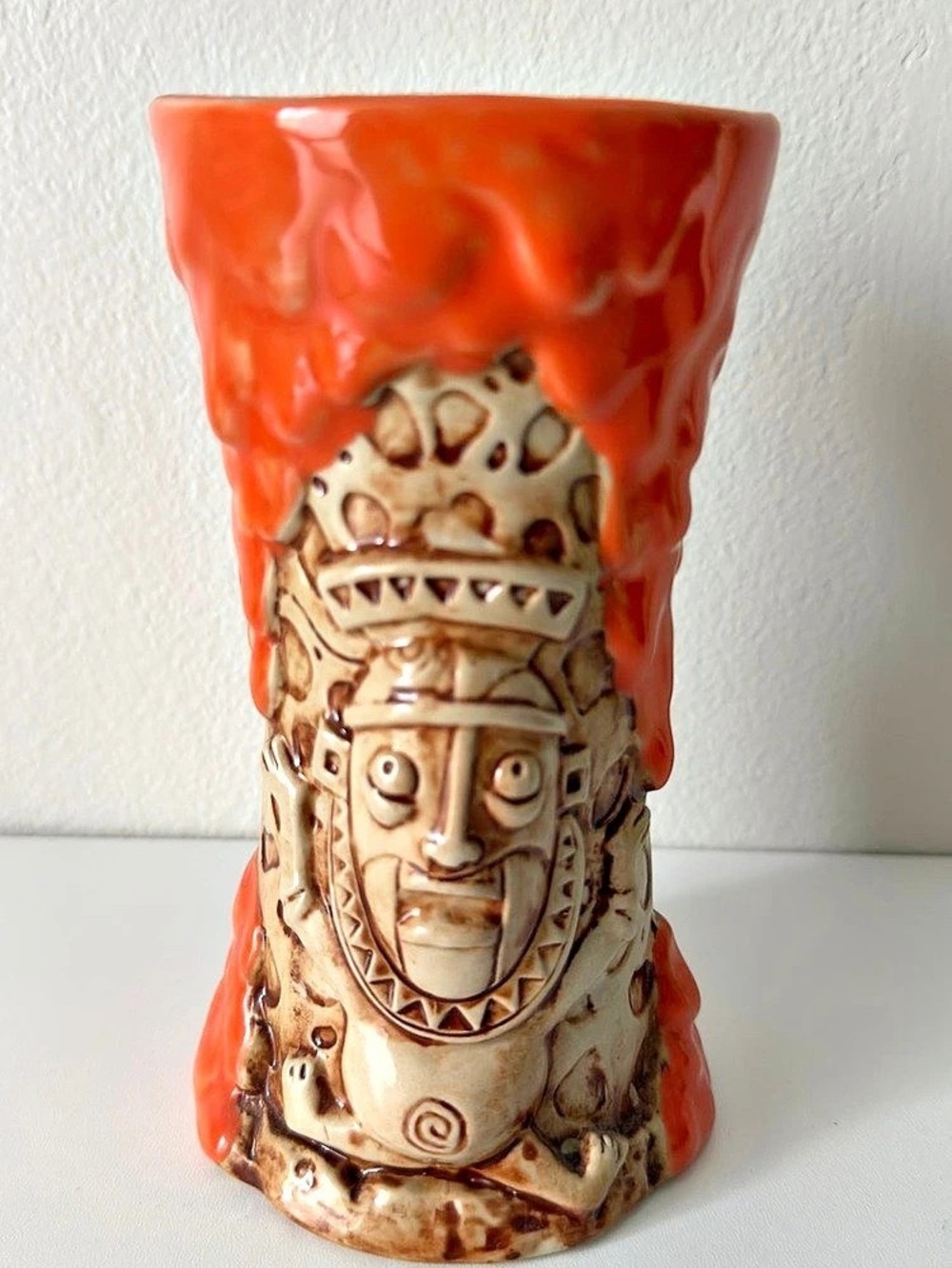 Trader Sam's Enchanted Tiki Bar Krakatoa! 2nd Edition Mug Cup Disneyland Hotel